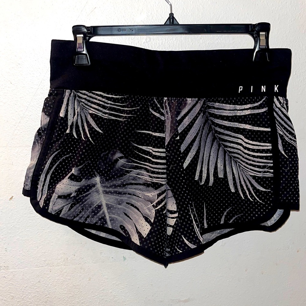 Pink Victoria’s Secret sports shorts